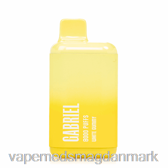 Vape Med Smag Uwell Gabriel Bf8000 Engangs Hvid Gummi